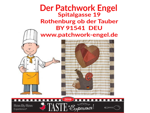 Der Patchwork Engel  Row Graphic 2019